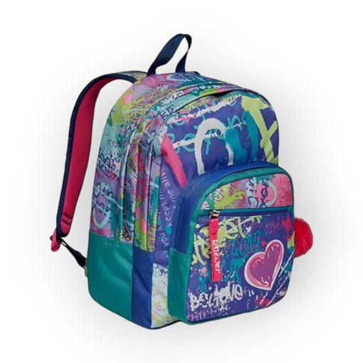 Picture of SEVEN SJ GANG DOUBLE COMPARTMENT SWITIE GIRL BACKPACK
